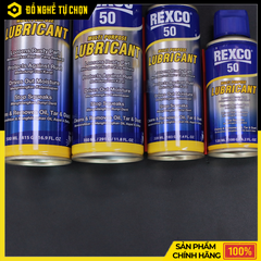 Dầu Bôi Trơn Đa Năng Lubricant Rexco 50 RX-SP0007 – 220ml – Chống Rỉ, Bôi Trơn, Làm Sạch – Hàng Chính Hãng Có VAT