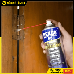 Dầu Bôi Trơn Đa Năng Lubricant Rexco 50 RX-SP0007 – 220ml – Chống Rỉ, Bôi Trơn, Làm Sạch – Hàng Chính Hãng Có VAT