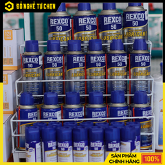 Dầu Bôi Trơn Đa Năng Lubricant Rexco 50 RX-SP0007 – 220ml – Chống Rỉ, Bôi Trơn, Làm Sạch – Hàng Chính Hãng Có VAT