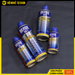 Dầu Bôi Trơn Đa Năng Lubricant Rexco 50 RX-SP0007 – 220ml – Chống Rỉ, Bôi Trơn, Làm Sạch – Hàng Chính Hãng Có VAT