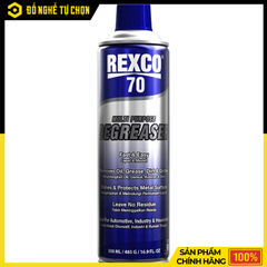 Dung Dịch Vệ Sinh Đa Năng REXCO 70 – Tẩy Rửa Dầu Mỡ, Cặn Bẩn Hiệu Quả – Chai 500ml – Hàng Chính Hãng Có VAT