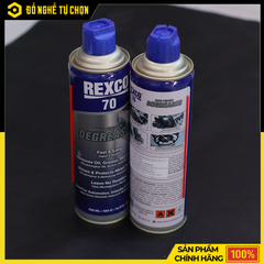 Dung Dịch Vệ Sinh Đa Năng REXCO 70 – Tẩy Rửa Dầu Mỡ, Cặn Bẩn Hiệu Quả – Chai 500ml – Hàng Chính Hãng Có VAT