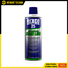 Chai Xịt Bôi Trơn Xích Rexco 25 Hiệu Suất Cao – Bảo Vệ Xích Tối Ưu, Chống Mài Mòn Vượt Trội | Hàng Chính Hãng, Có VAT