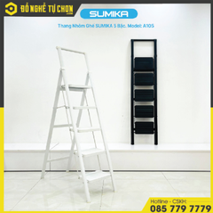 Thang nhôm ghế 5 bậc SUMIKA A105