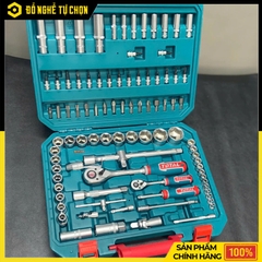 Bộ 94 đầu tuýp  1/4 inch &1/2 inch hiệu Total THT421942