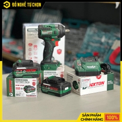[THÂN] Máy vặn bu lông cầm tay hoạt động bằng pin hiệu DEKTON; Model: M21-IW550PRO - Hàng Chính Hãng, Có VAT