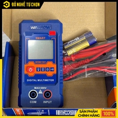 Đồng Hồ Vạn Năng Kỹ Thuật Số Wadfow WDM1501 – 600V – Hiển Thị RMS 2000 Số – Phạm Vi Tự Động – Hàng Chính Hãng Có VAT