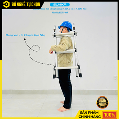 Thang Nhôm Trượt Chữ A Sumika SKM403 – Nhỏ Gọn, Linh Hoạt, An Toàn Tuyệt Đối - Hàng Chính Hãng, Có VAT