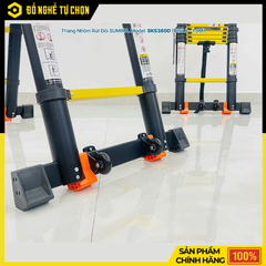 Thang Nhôm Rút Đôi Sumika SKS380D Sơn Tĩnh Điện 1m9 – Gọn Gàng, Linh Hoạt, An Toàn Khi Làm Việc | Hàng Chính Hãng, Có VAT