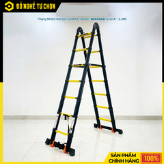 Thang Nhôm Rút Đôi Sumika SKS440D Sơn Tĩnh Điện 2m2 – Gọn Nhẹ, Đa Năng, An Toàn Khi Sử Dụng | Hàng Chính Hãng, Có VAT
