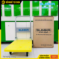 Xe Đẩy Hàng Sàn Nhựa SUMIKA T170 – Gọn Nhẹ, Chở Hàng 170kg | Hàng Chính Hãng, Có VAT