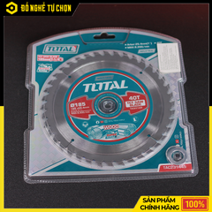 Lưỡi Cưa Gỗ Hợp Kim Total TAC231445 – 185mm x 40T – Hàng Chính Hãng Có VAT