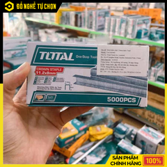 Đinh Bấm Chữ U Total 10mm TAC920102 – Ghim Cố Định Nhanh, Chắc Chắn | Hàng Chính Hãng, Có VAT