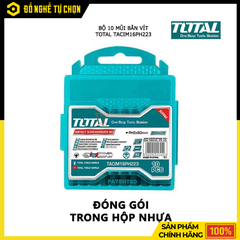 Bộ Mũi Bắt Vít Có Từ PH2x50mm Total TACIM16PH223 | Hàng Chính Hãng, Có VAT
