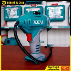 Máy Bơm Hơi Pin Total TACLI2018 (KHÔNG KÈM PIN - SẠC)  – 20V – Áp Suất 150PSI – Có Đèn LED – Hàng Chính Hãng Có VAT
