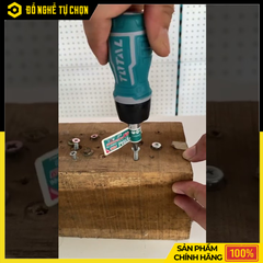 Bộ Tua Vít Ratchet 8 Trong 1 Total TACSDS1726 – Đa Năng, Vặn Nhanh Gọn | Hàng Chính Hãng, Có VAT