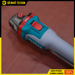 Máy Mài Góc Dùng Pin TOTAL TAGLI4128102 – 42V Không Dây – 2 Pin 2.5Ah + 1 Sạc – Công Suất 1280W – Chính Hãng Có VAT