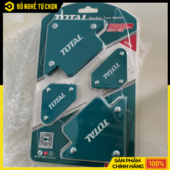 Bộ Ke Nam Châm Hàn 4 Chi Tiết Total TAMWH4062 – Giữ Góc 45°/90°/135° | Hàng Chính Hãng, Có VAT