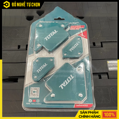 Bộ Ke Nam Châm Hàn 4 Chi Tiết Total TAMWH4062 – Giữ Góc 45°/90°/135° | Hàng Chính Hãng, Có VAT