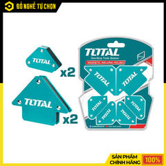 Bộ Ke Nam Châm Hàn 4 Chi Tiết Total TAMWH4062 – Giữ Góc 45°/90°/135° | Hàng Chính Hãng, Có VAT