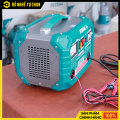 Máy Sạc Bình Ắc Quy TOTAL TBC1601 – 12V/24V – Dòng Sạc 12A – Phù Hợp Xe Máy, Ô Tô, Bình Ắc Quy 180Ah – Hàng Chính Hãng Có VAT