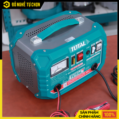 Máy Sạc Bình Ắc Quy TOTAL TBC1601 – 12V/24V – Dòng Sạc 12A – Phù Hợp Xe Máy, Ô Tô, Bình Ắc Quy 180Ah – Hàng Chính Hãng Có VAT