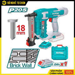 Máy Bắn Đinh Bê Tông TOTAL TCSTLI3808 – Dùng Pin 20V Lithium-ion – Không Chổi Than – Tốc Độ 2 Đinh/S – Hàng Chính Hãng Có VAT