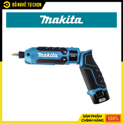 Máy Vặn Vít Gấp Dùng Pin Li-ion 7.2V Makita TD023DSE Nhỏ Gọn Linh Hoạt Kèm 2 Pin 1 Sạc – Hàng Chính Hãng, Có VAT