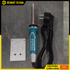 Mỏ Hàn Chì 60W Total TET1606 – Làm Nóng Nhanh 3–5 Phút – Tay Cầm Cách Nhiệt – Hàng Chính Hãng Có VAT