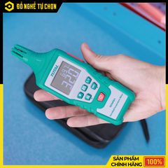 Máy đo độ ẩm Total TETHT01 – Đo nhiệt độ, điểm sương, độ ẩm môi trường – Hàng Chính Hãng Có VAT