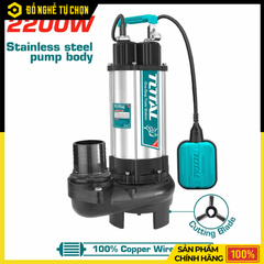 Máy bơm chìm nước thải 2200W TWP7220026 – Mạnh mẽ, bền bỉ, xử lý nước thải hiệu quả - Hàng Chính Hãng Có VAT