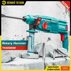 Máy Khoan Búa 950W Total TH309288 – SDS Plus, Lực Đập 2.5J | Hàng Chính Hãng, Có VAT