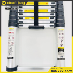 Thang nhôm rút đơn Sumika 4m8. Model: SK480