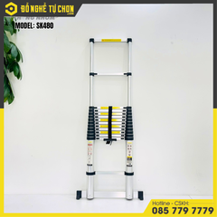 Thang nhôm rút đơn Sumika 4m8. Model: SK480