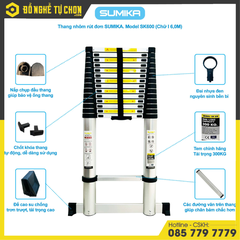 Thang Nhôm Rút Đơn Sumika SK600