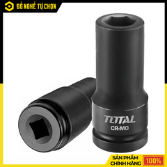 Đầu Tuýp Tác Động Sâu 21mm Total 1/2