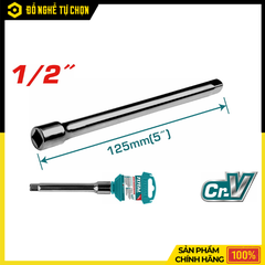 Thanh Nối Mở Tuýp 1/2 Inch Total THEB12051 Dài 127mm Tăng Tầm Với, Siết Mở Linh Hoạt | Hàng Chính Hãng, Có VAT