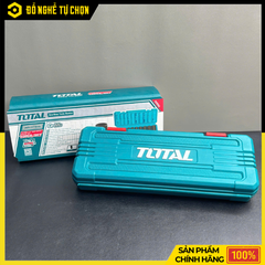 Bộ 10 Đầu Tuýp Dài 1/2 Inch Total THKISD12102L Thép CR-MO Cao Cấp, Chịu Lực Mạnh, Chuyên Dụng Cho Gara & Cơ Khí | Hàng Chính Hãng, Có VAT