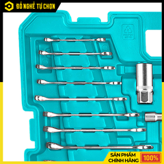 Combo Máy Siết Bu Lông Total TIWLI2050 Kèm 152 Phụ Kiện THKTHP31522 | Hàng Chính Hãng, Có VAT