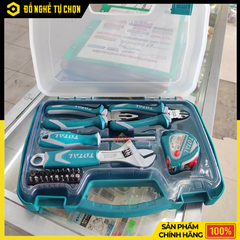 Bộ Đồ Nghề 25 Chi Tiết Total THKTHP90256 – Đầy Đủ Dụng Cụ, Gọn Gàng Tiện Lợi, Hỗ Trợ Sửa Chữa Hiệu Quả | Hàng Chính Hãng, Có VAT