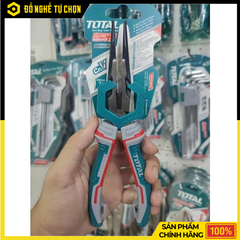 Kềm Mũi Nhọn Mỏ Dài 200mm Total THT120806P – Bền Bỉ, Chính Xác | Hàng Chính Hãng, Có VAT