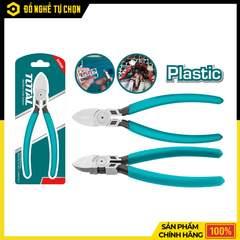Kìm Cắt Nhựa Total THT230612 6 Inch Lưỡi Cắt Sắc Bén Thao Tác Chính Xác – Hàng Chính Hãng, Có VAT