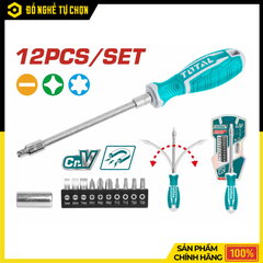 Tua Vít Dò Điện Total THT250FL1206 100-500V Kiểm Tra Điện Nhanh Chóng, An Toàn Và Chính Xác | Hàng Chính Hãng, Có VAT