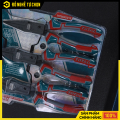 Bộ Kìm Đa Năng Trợ Lực 3 Chi Tiết Total THT2CK231S – Thép Cr-V Siêu Cứng – Hàng Chính Hãng Có VAT