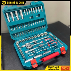 Bộ 94 đầu tuýp  1/4 inch &1/2 inch hiệu Total THT421942