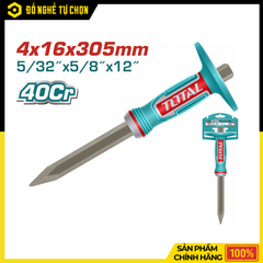 Đục bê tông nhọn Total 19x305mm THT4530416 – Phá bê tông, đục tường hiệu quả | Hàng Chính Hãng, Có VAT