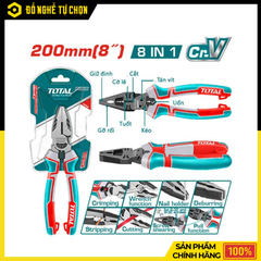 Kìm Điện Đa Năng 8 Trong 1 Total 8