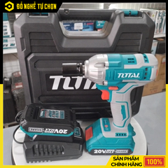Máy Siết Bu Lông Dùng Pin 20V Total TIWLI2038 – Lực Siết Mạnh, Làm Việc Linh Hoạt, Hiệu Quả Cao | Hàng Chính Hãng, Có VAT