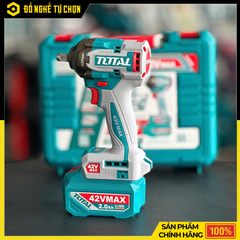 Máy siết buloong không chổi than dùng pin 42V Total TIWLI42461