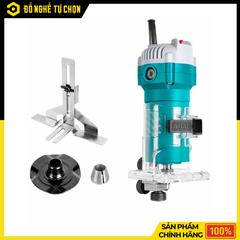 Máy Phay Gỗ Cầm Tay 600W Total TLT6001 Tốc Độ 34.500rpm | Hàng Chính Hãng, Có VAT